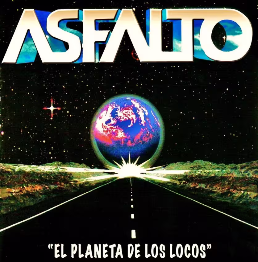 Asfalto Rock Madrileño. Álbum El planeta de los locos