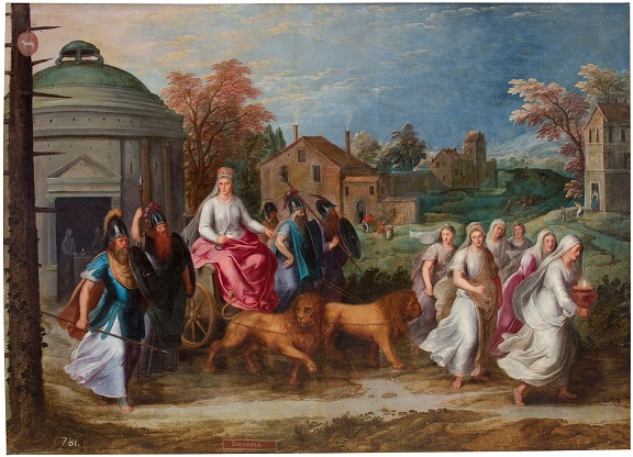 Alegoría del mes de Diciembre con el triunfo de Cibeles Copyright de la imagen ©Museo Nacional del Prado
