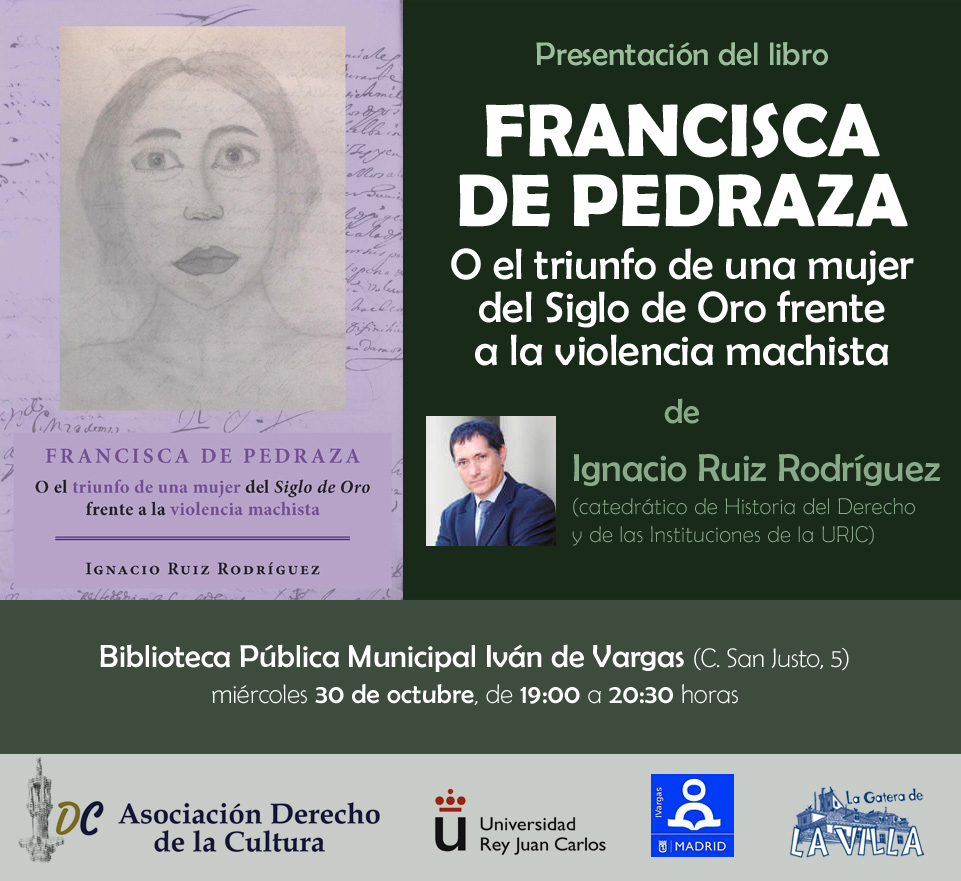 Presentación de libro Francisca de Pedraza