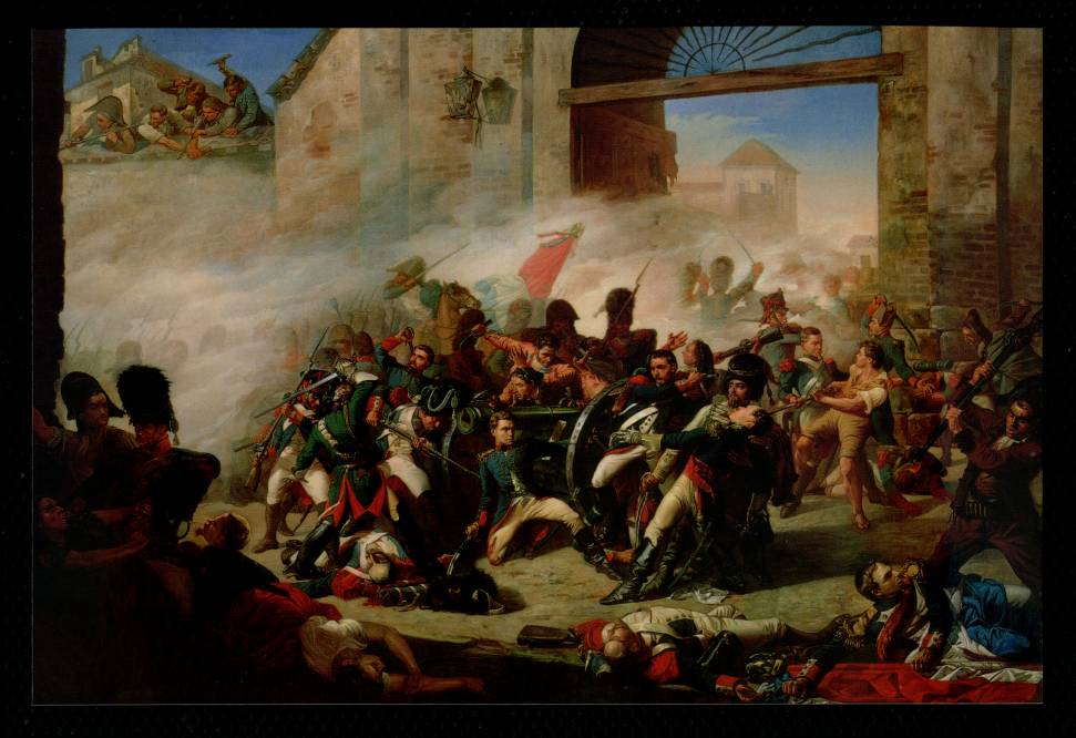 La muerte de Daoiz y Velarde 11 Muerte de Daoiz y defensa del Parque de Monteleon de Manuel Castellano
