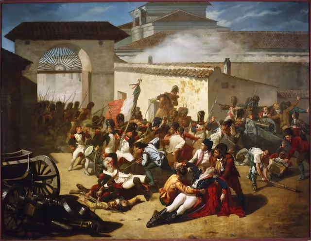 La muerte de Daoiz y Velarde 12 Muerte de Velarde el dos de mayo de 1808, de Manuel Castellano.