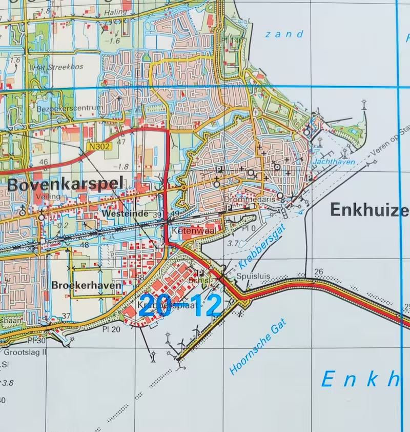 Vista actual de la ciudad de Einkhuizen