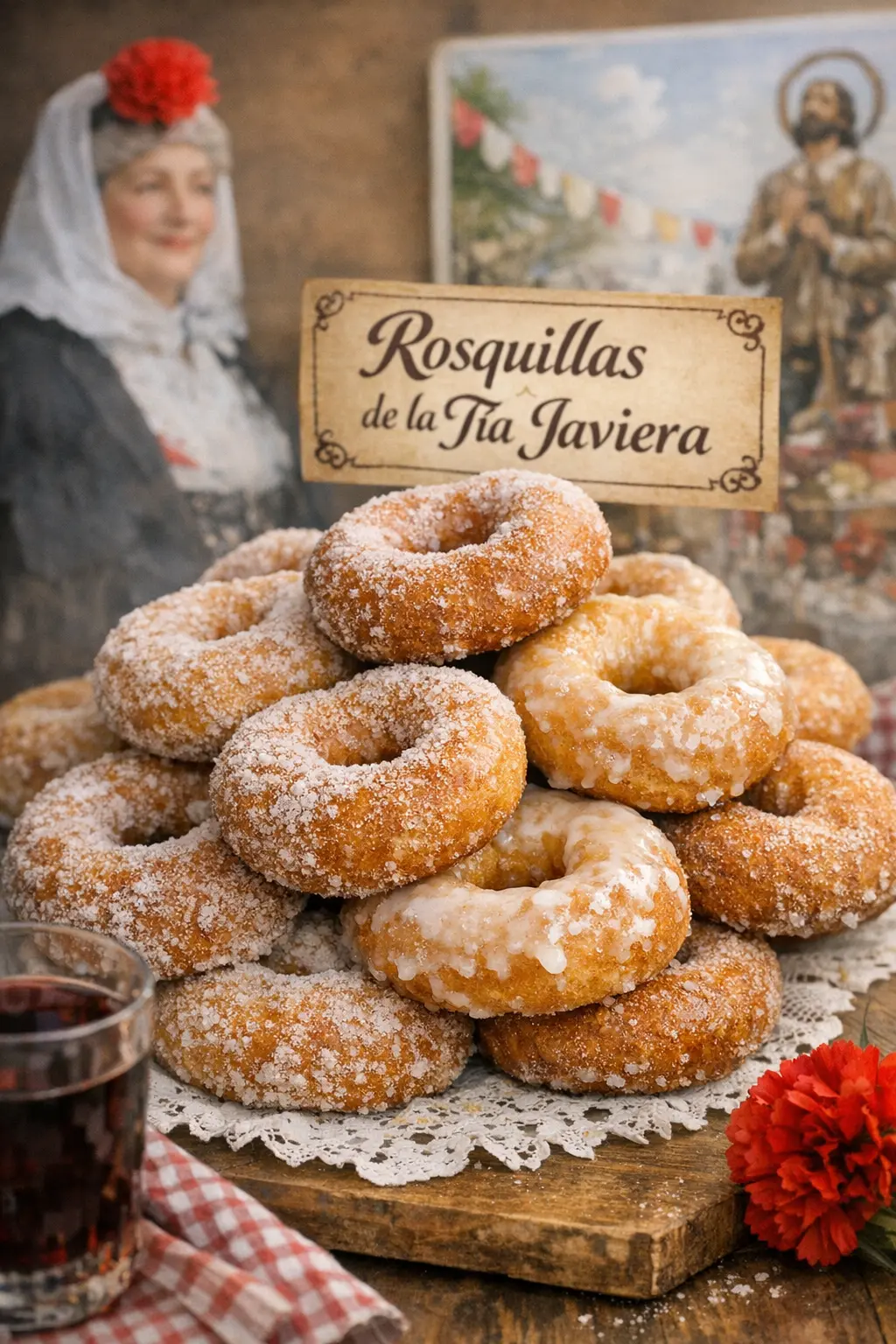 La Tía Javiera y sus famosas rosquillas de San Isidro