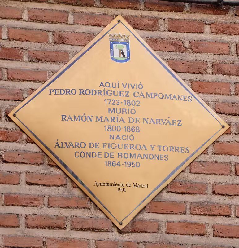 Placa Casa Cisneros