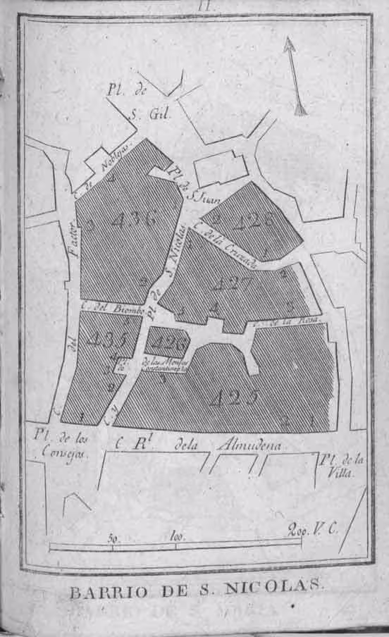Barrio de San Nicolás. Fausto Martínez de la Torre, 1800