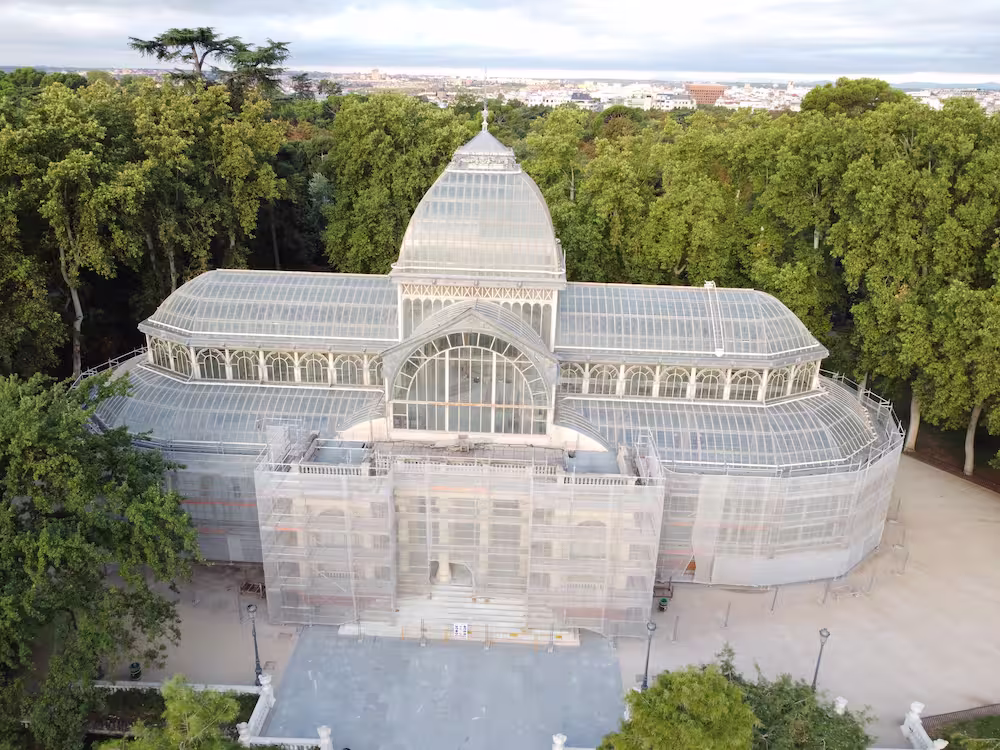 palacio cristal retiro madrid
